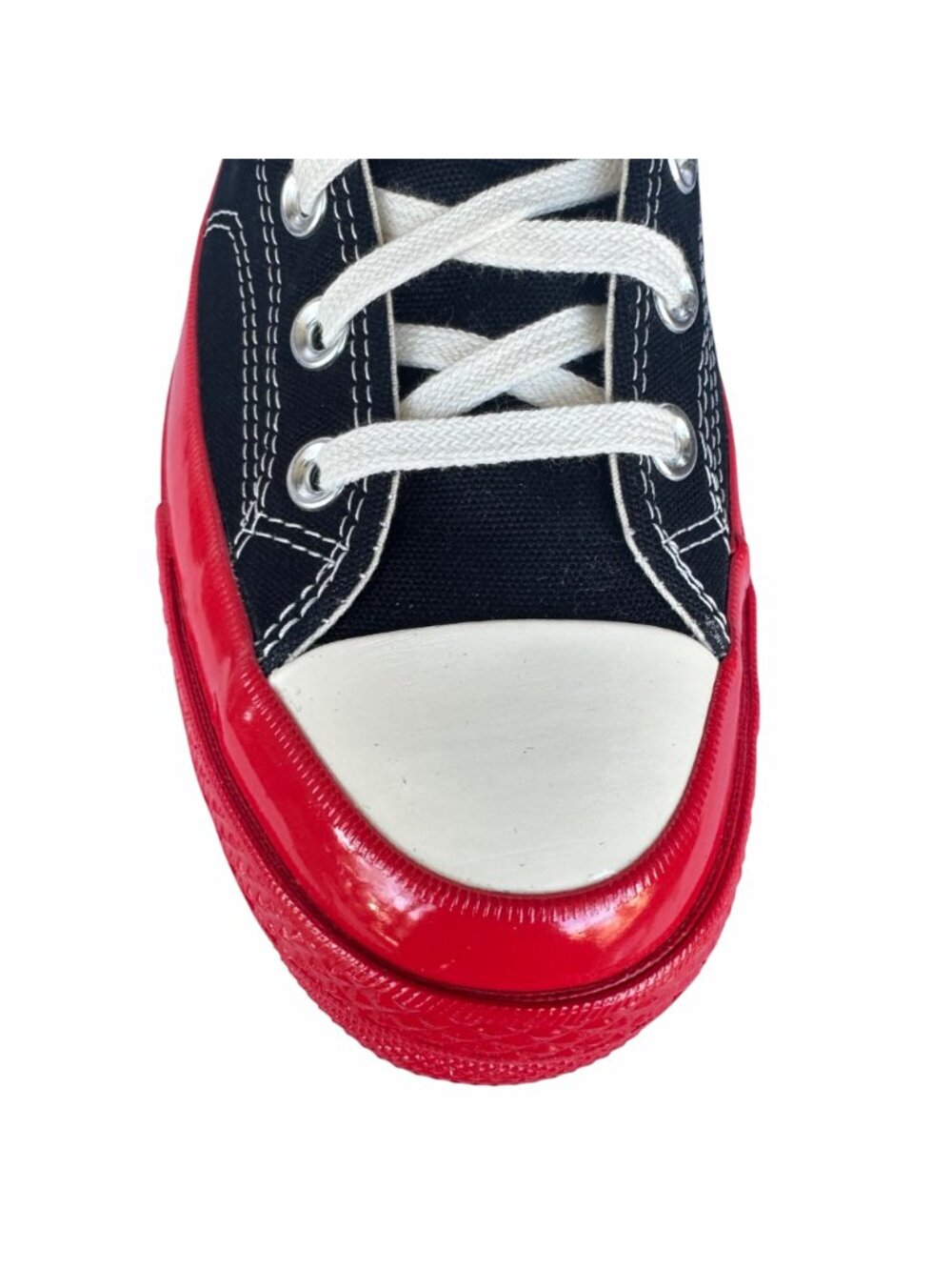 ✨Converse Chuck 70 Hi Comme Des Garçons Play 10 Men Shoes Sneakers Black A01793C - Picture 7 of 9